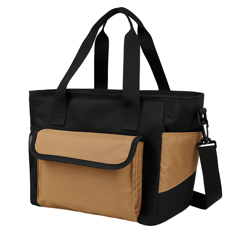 Soft-Sided Thermal Cooler Tote With Zippered Design