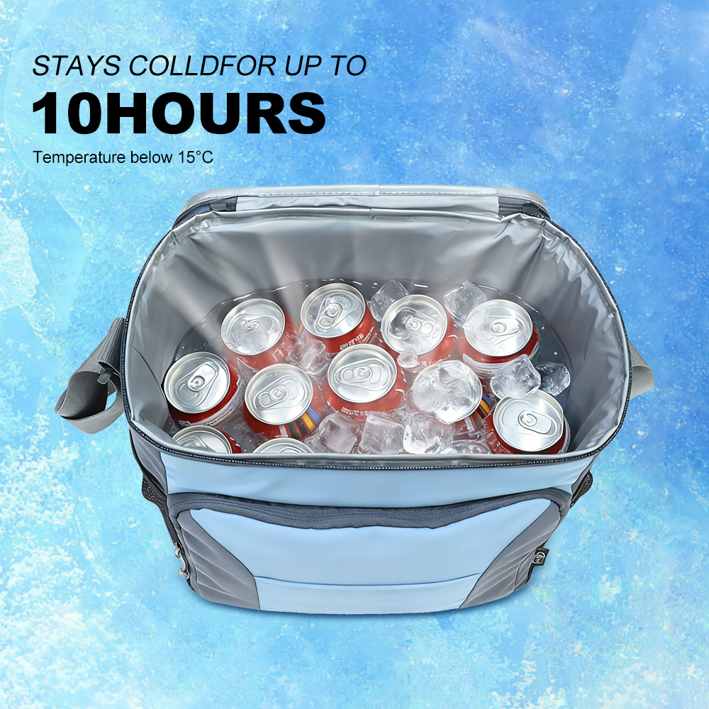 Large Waterproof Insulated Tote Bag Picnic Bag Soft Cooler Bags Keeps Hot and Cold