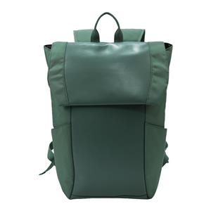 Sleek PU Leather Backpack Minimalist Daypack