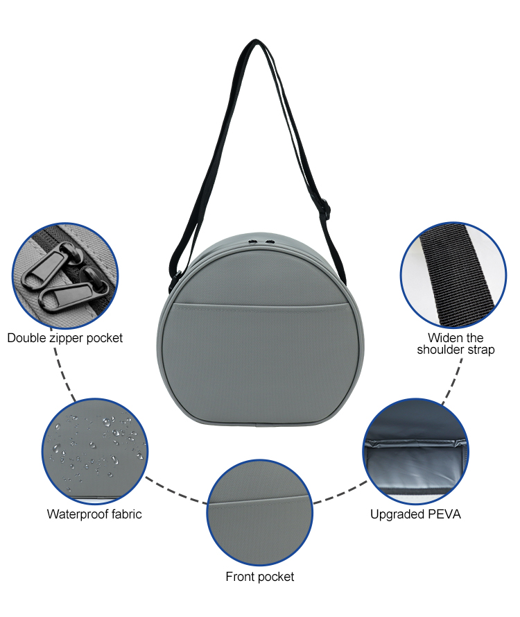 Circular Thermal Lunch Bag