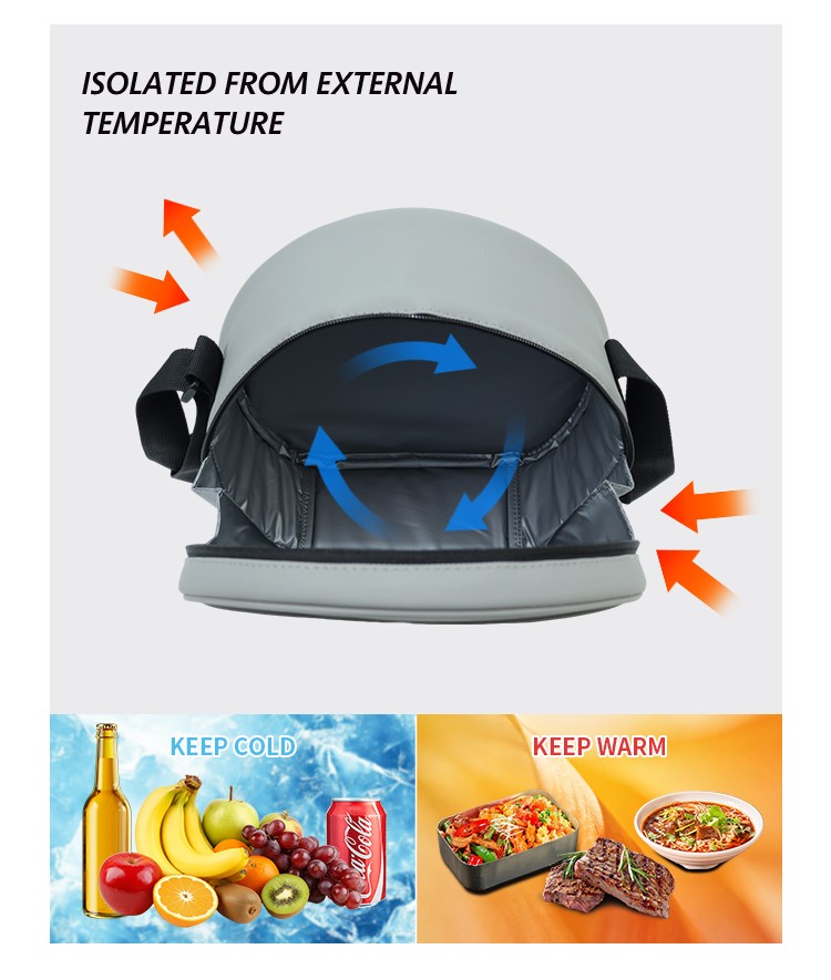 Round Insulated Cooler Bag