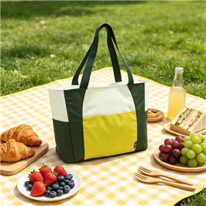 Trapeze Cooler Tote Bag Velcro Closure Cool Bag