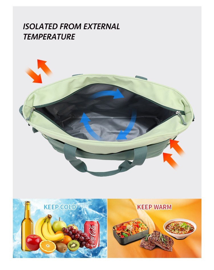 Sage Forest Cooler Tote