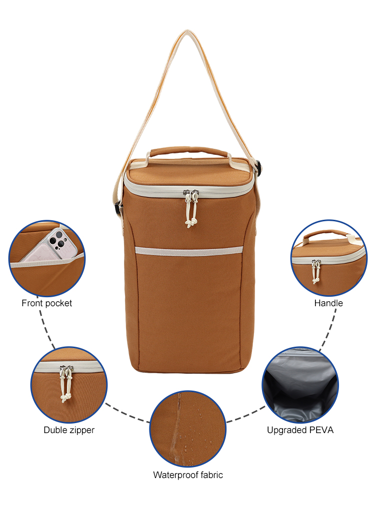 Twin Bottle Picnic Carrier