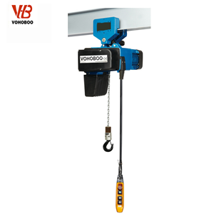 European Type Electric Chain Hoist With Maual Trolley