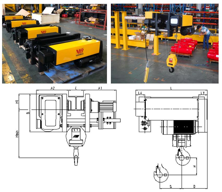 Wire Rope Hoist châu Âu