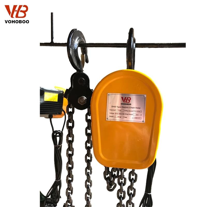 DHS Type Electric Chain Hoist 1T-10T Lifting Capacity Factory