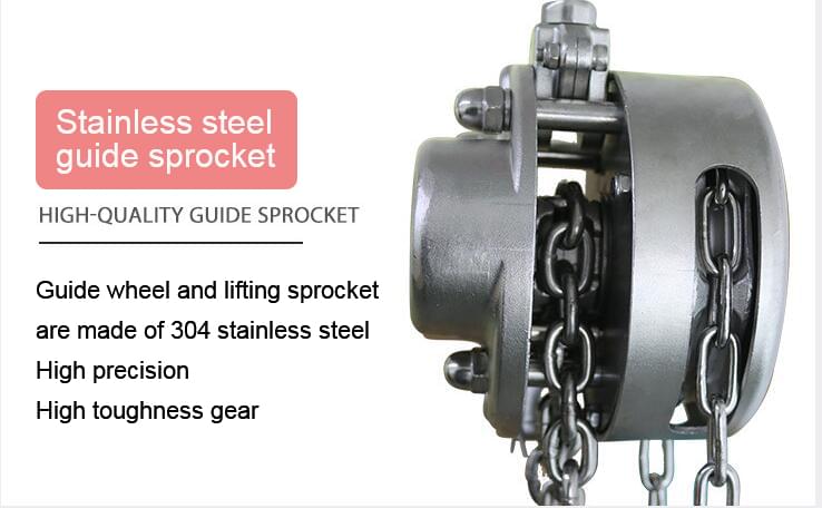 stainless steel chain hoists