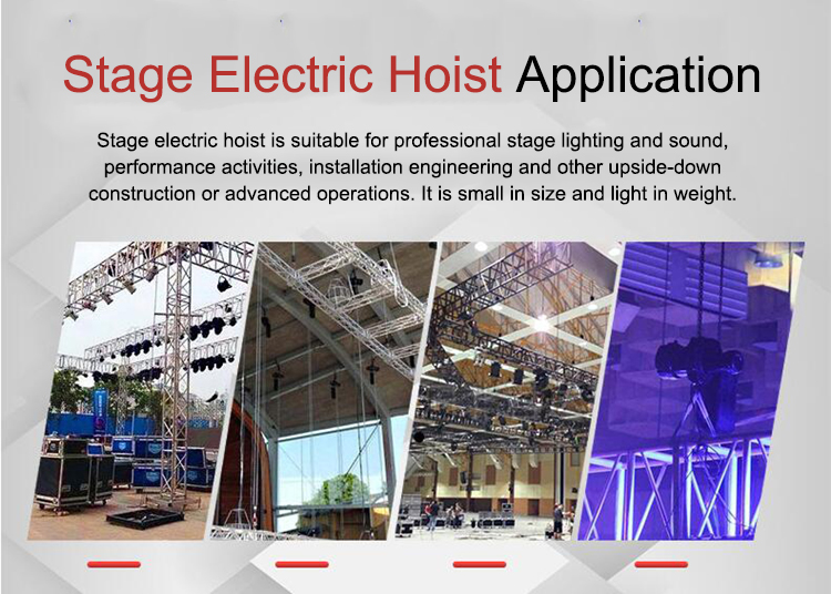 electric stage hoists