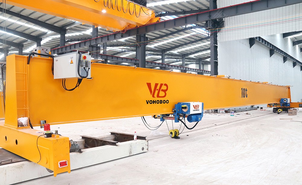 Single beam overhead crane