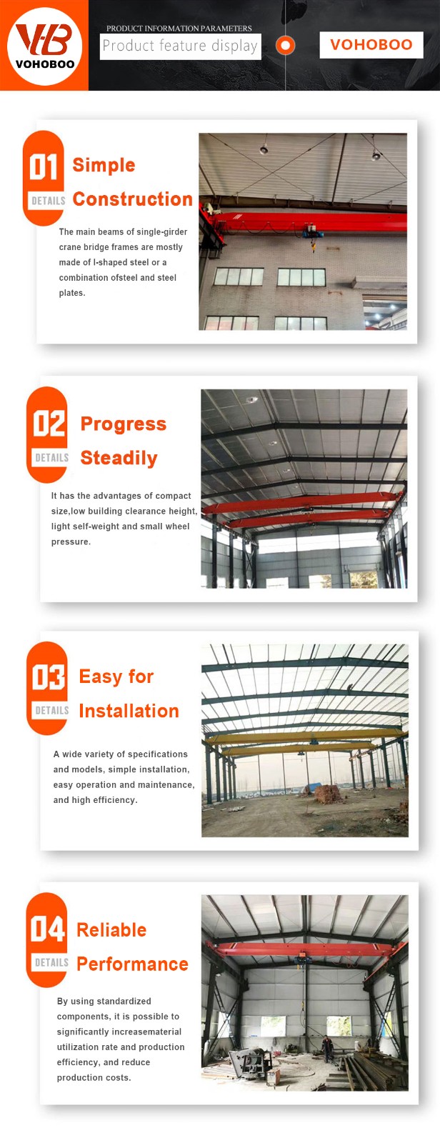 Double girder crane