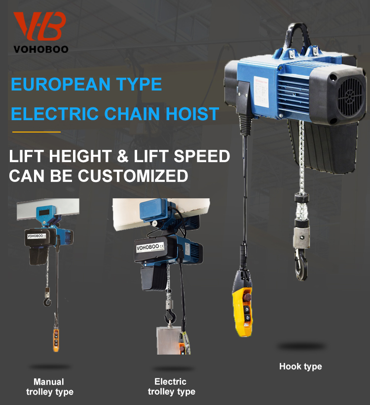 Trave type electric chain hoist
