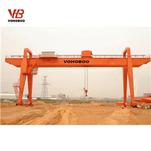 20 Ton Rail-Mounted Gantry Crane for Outdoor Lifting Operations
