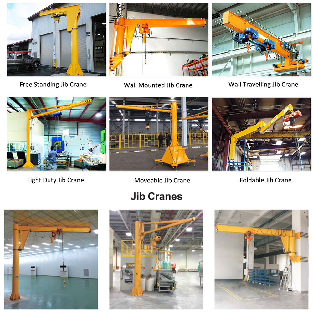 Slewing Cantilever Jib Crane