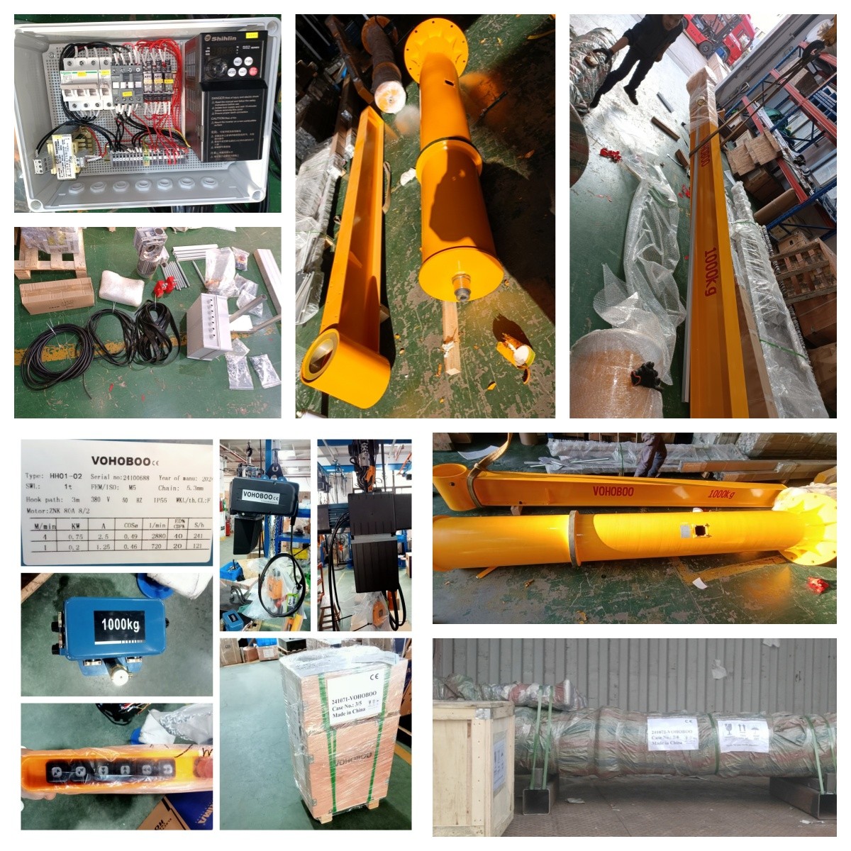 Slewing Arm Jib Crane