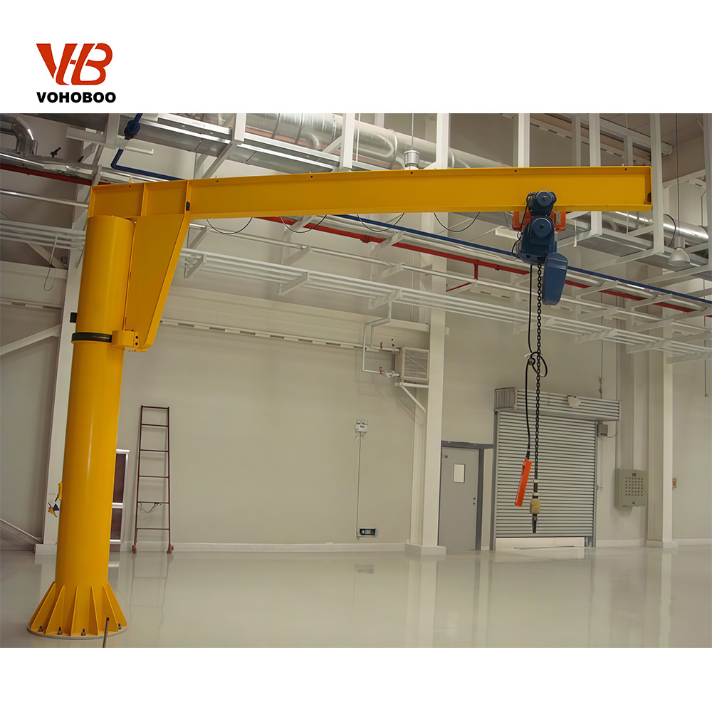 Bracket Jib Crane with Electric Hoist Factory