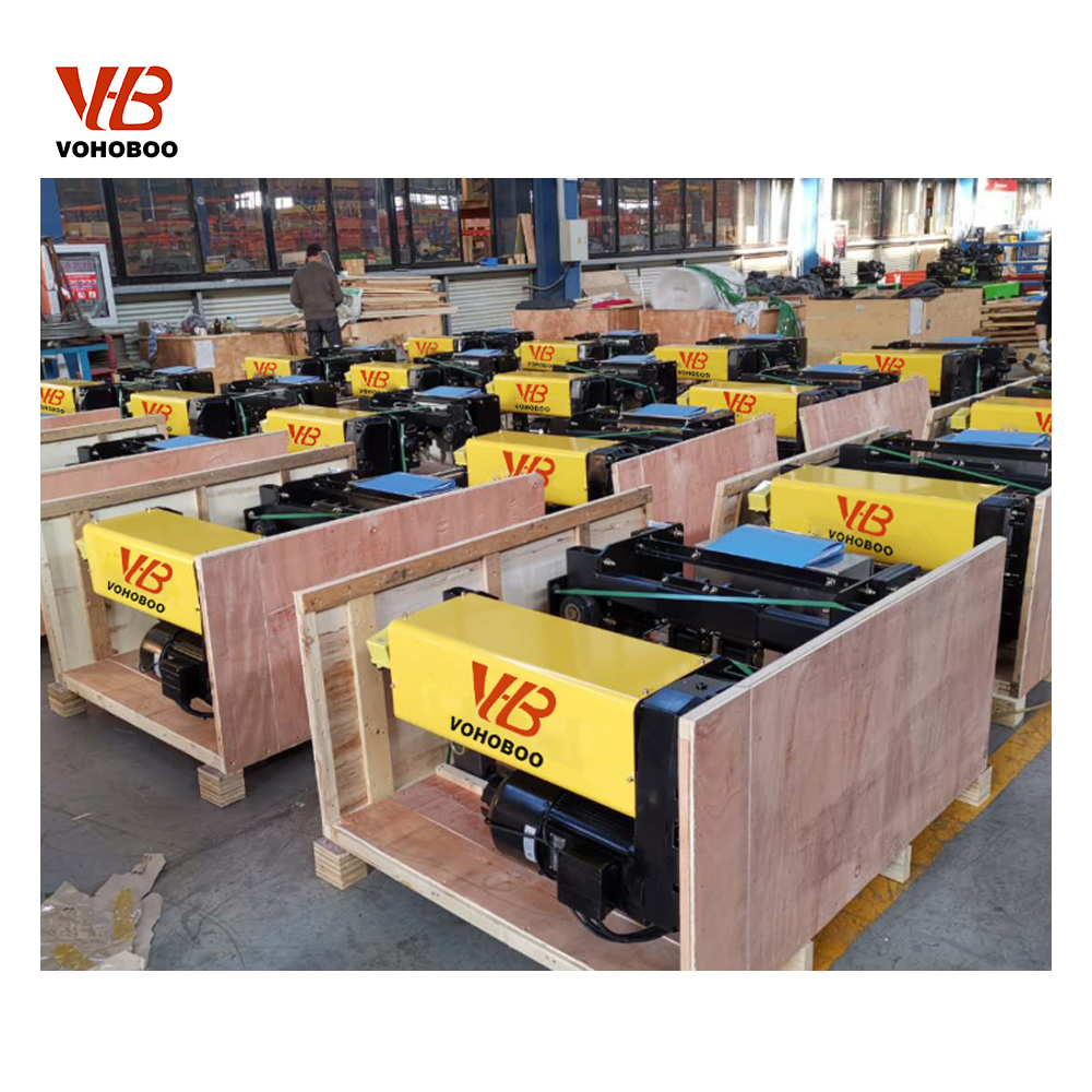 European Type Wire Rope Hoist with Low Headroom Design Factory