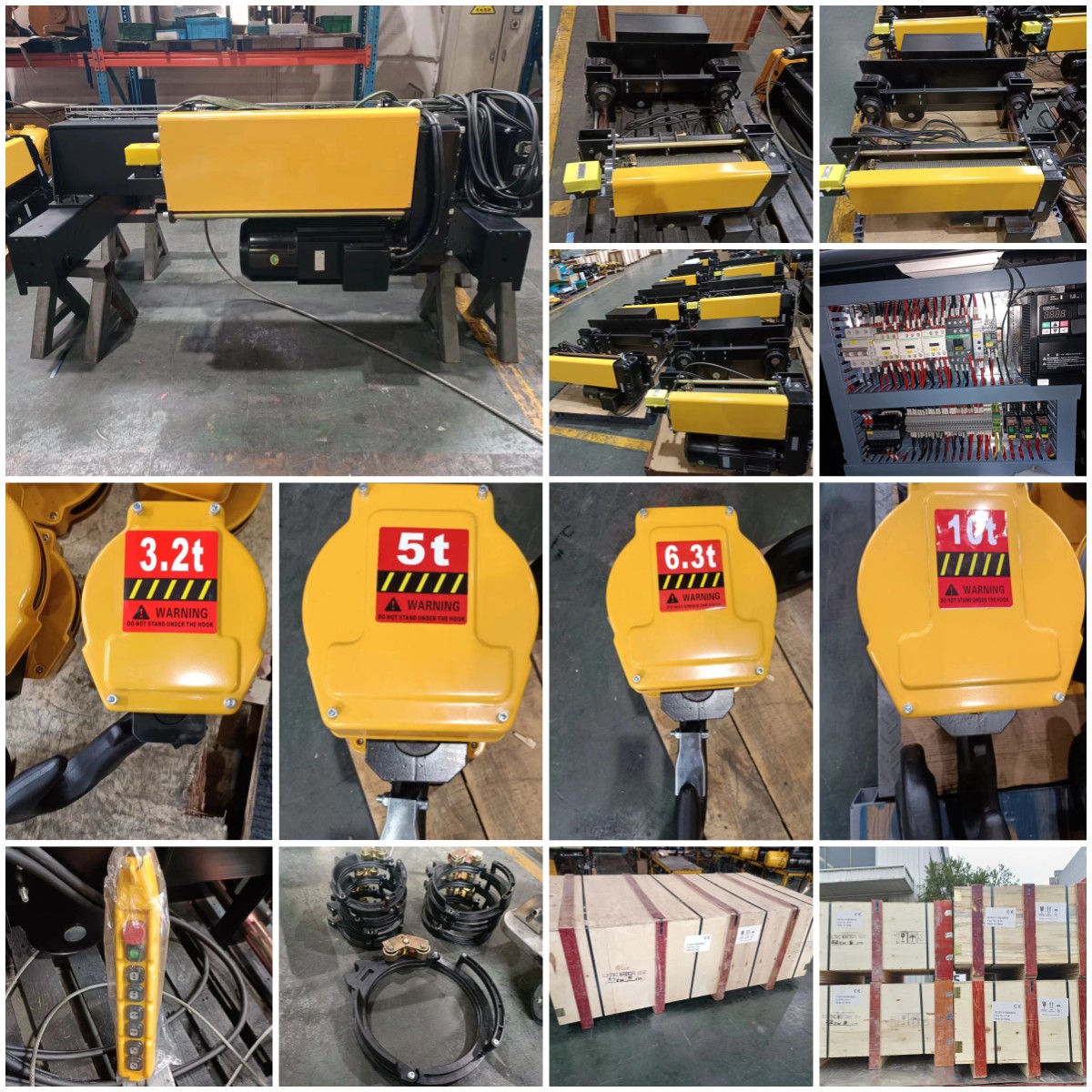 1–10 Ton Electric Wire Rope Hoist with Precise Control and Low Maintenance for Workshop Handling Factory