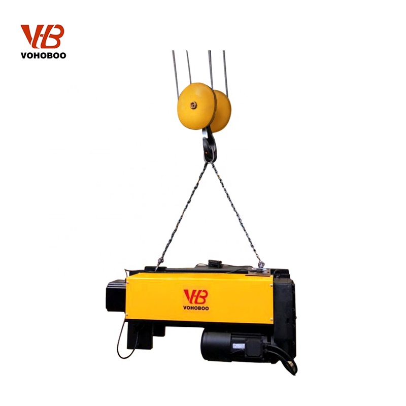 European Type Wire Rope Hoist with Low Headroom Design Factory