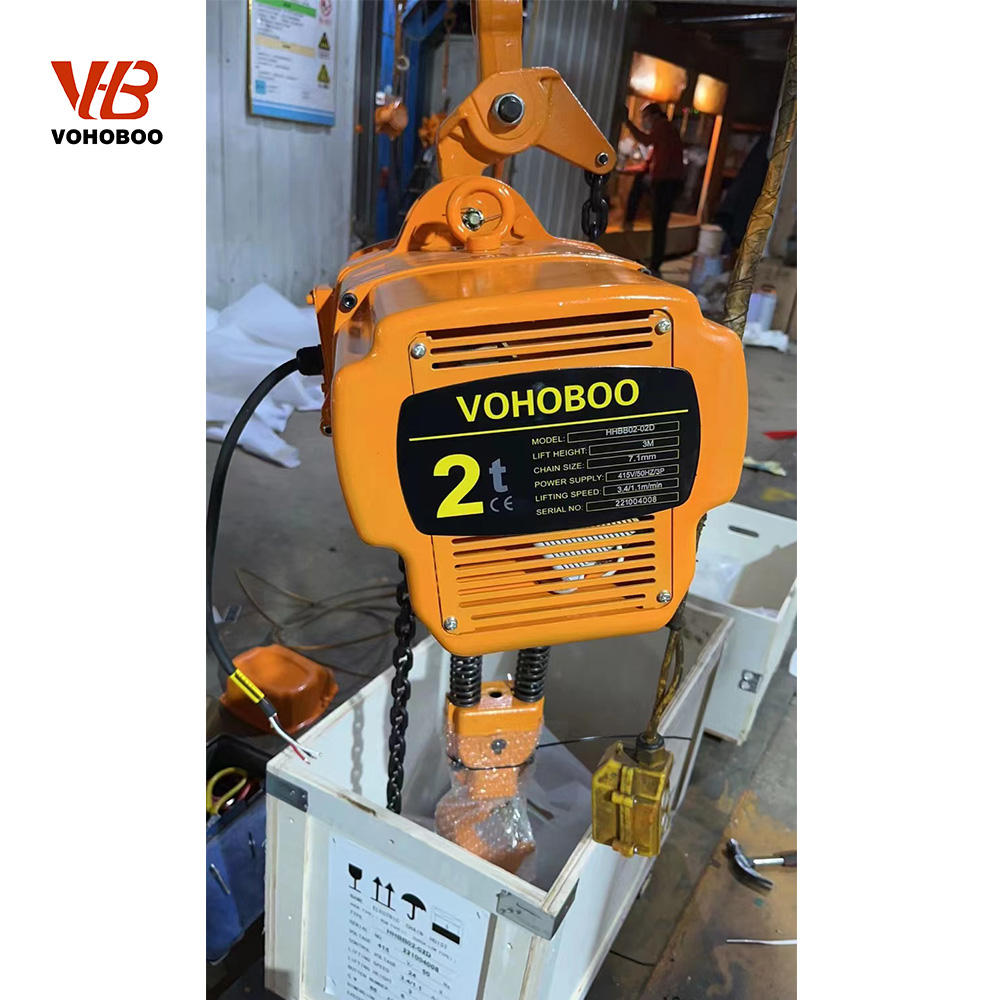 HHBB Heavy-Duty Electric Chain Hoist Factory