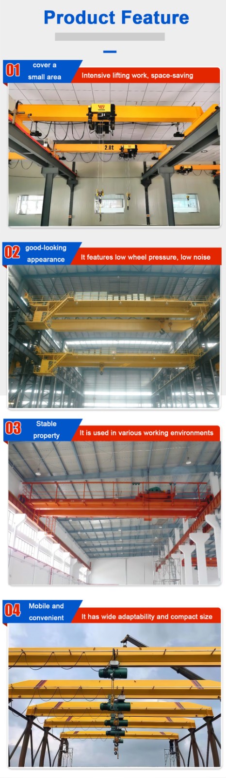 Single girder Crane