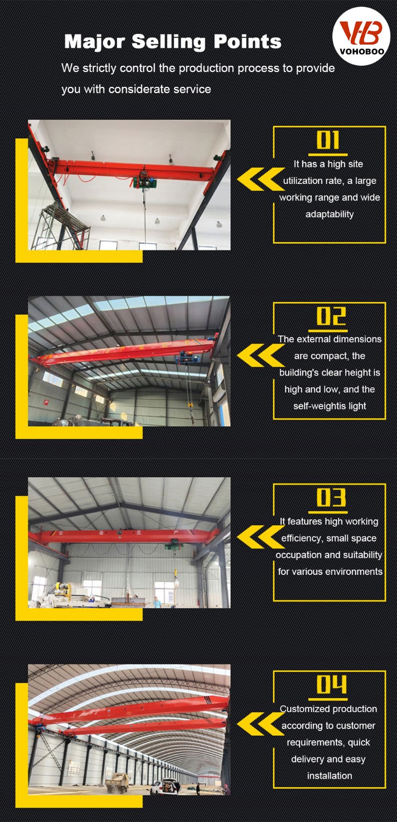 Single girder Crane