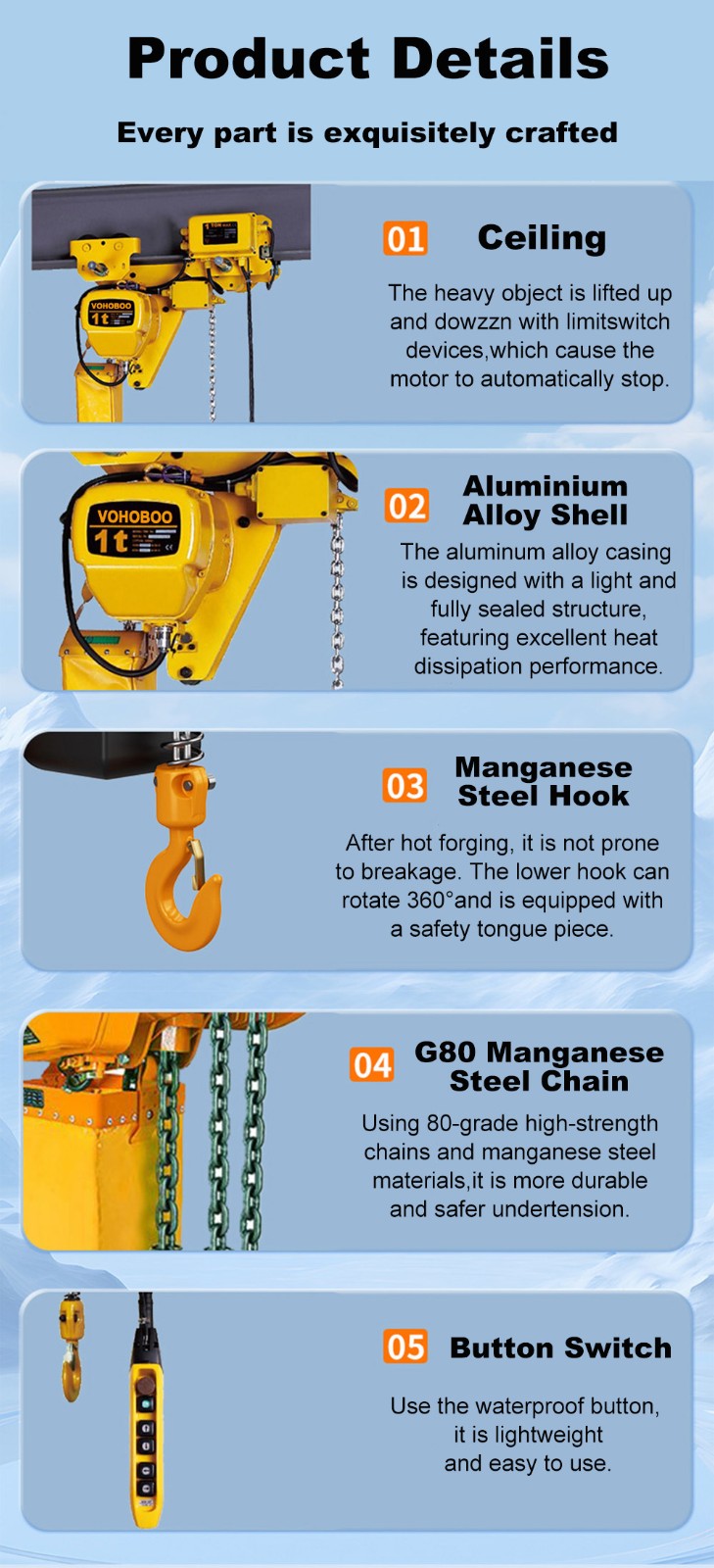 HHBB type hoist HHBB type hoist