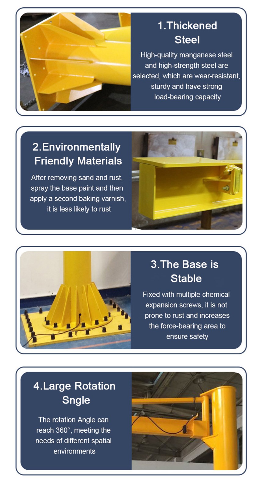 Floor-Mounted Jib Crane Floor-Mounted Jib Crane