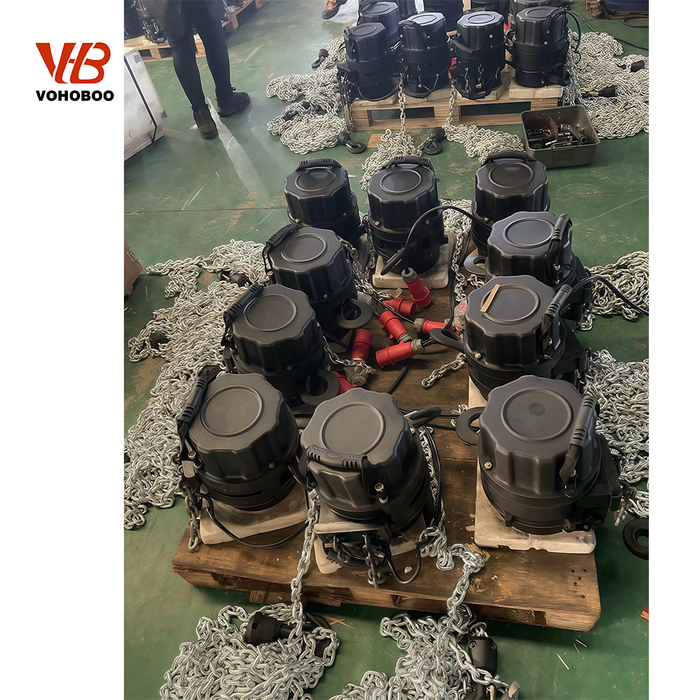 Professional Stage Chain Hoist with Durable Alloy Steel Chain and Long Service Life for Rigging Systems