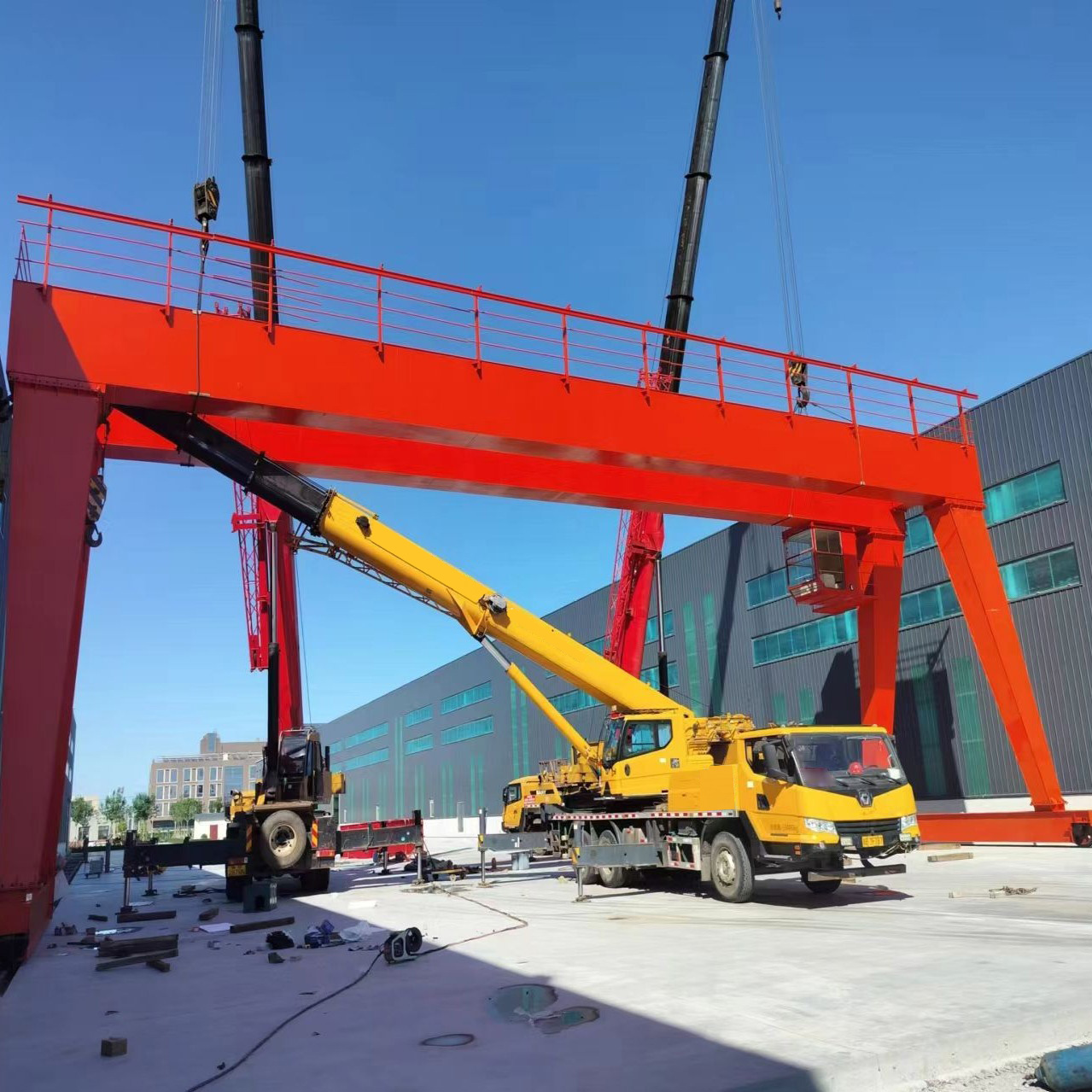 High-Capacity Gantry Crane for Demanding Industries Factory