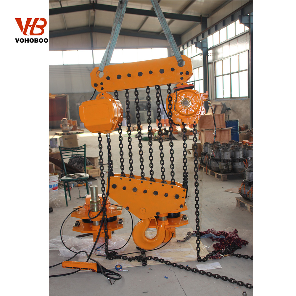 Electric Chain Hoist HHBB Type 500kg-210T with Stable Performance and Easy Maintenance Factory