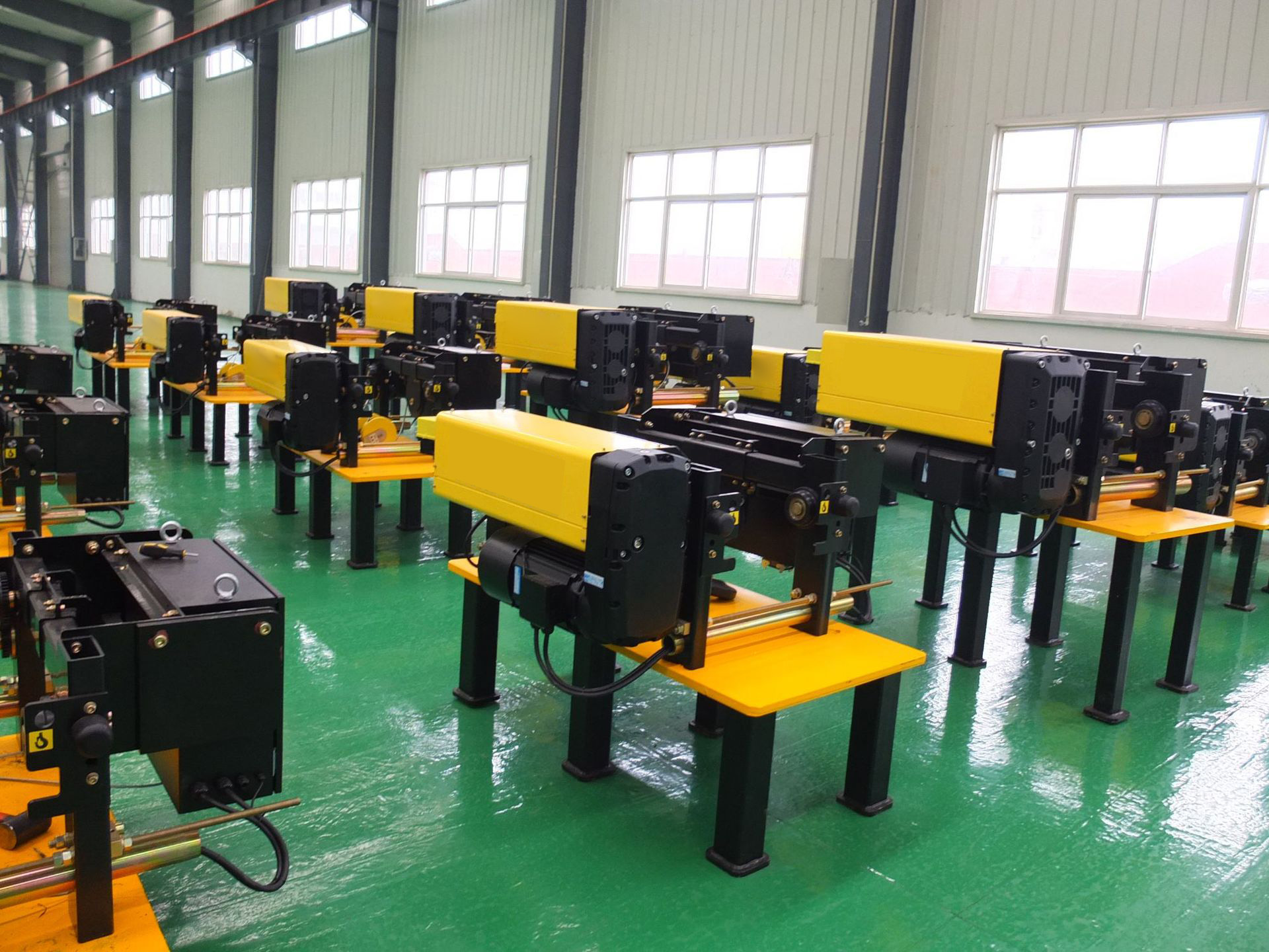 Advanced European Type Wire Rope Hoist with Smart Control System for Material Handling