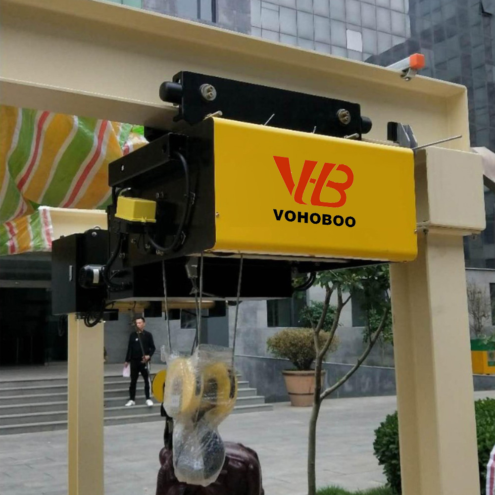 Strong European Wire Rope Hoist with Wide Lifting Range for Ports and Shipyards