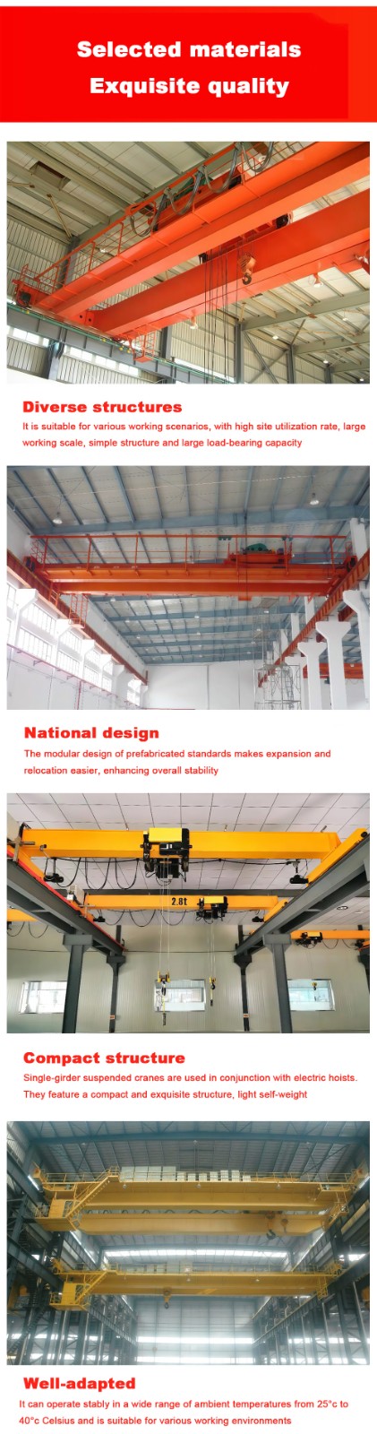 Single girder Crane