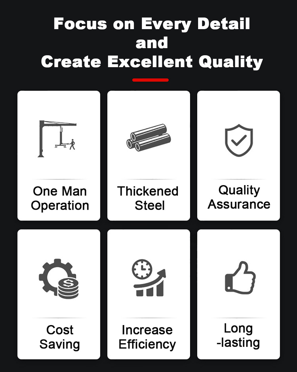 Rotating Arm Jib Crane