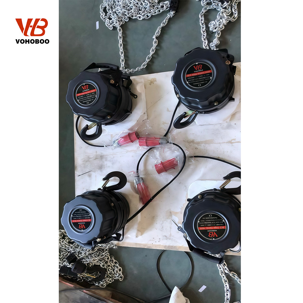 Customizable Stage Electric Hoist with Adjustable Lifting Height and Strong Motor for Entertainment Industry