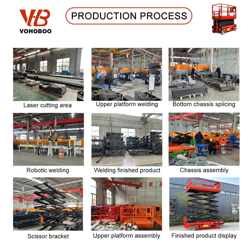 Durable Scissor Lift Platform with High Efficiency and Long Service Life for Maintenance Work Factory
