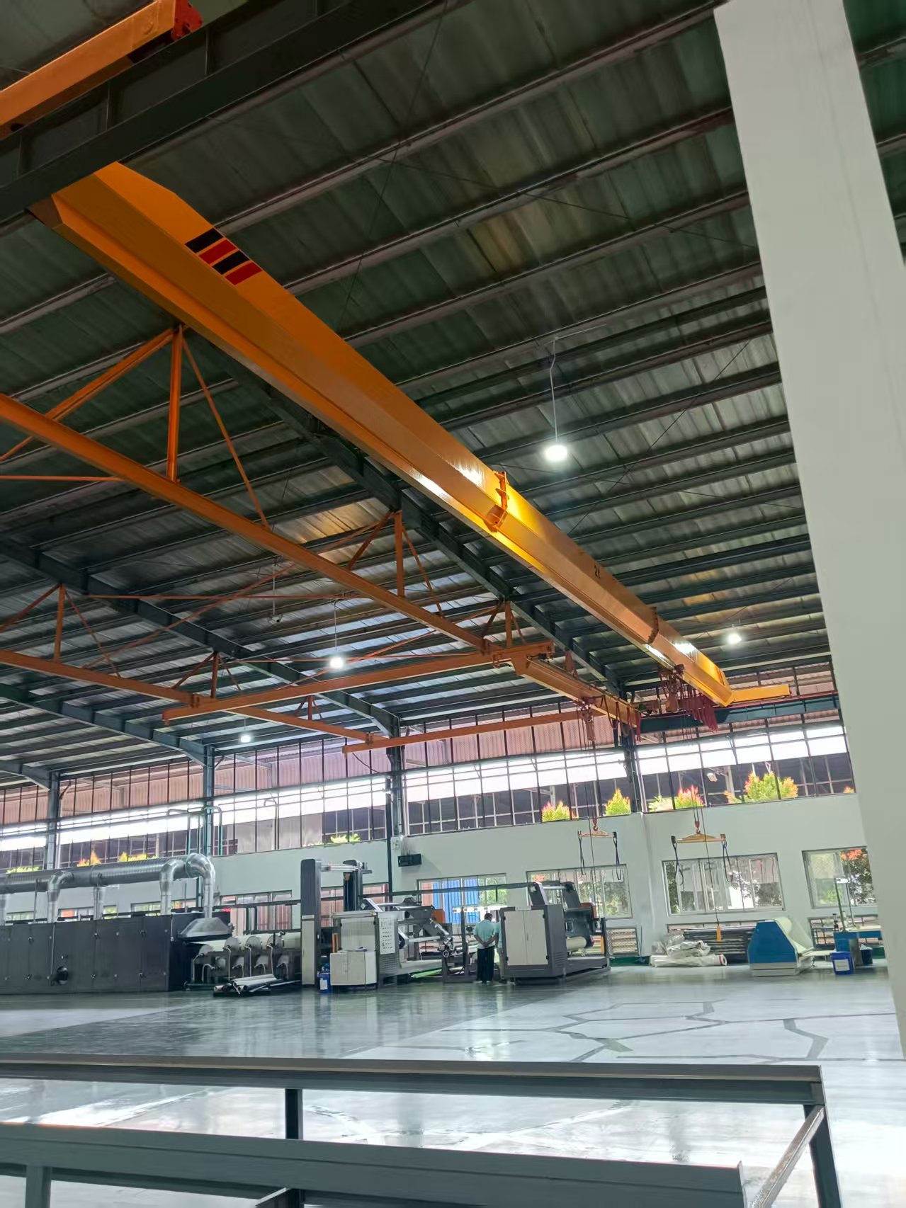 Bridge Crane Installation in Workshop