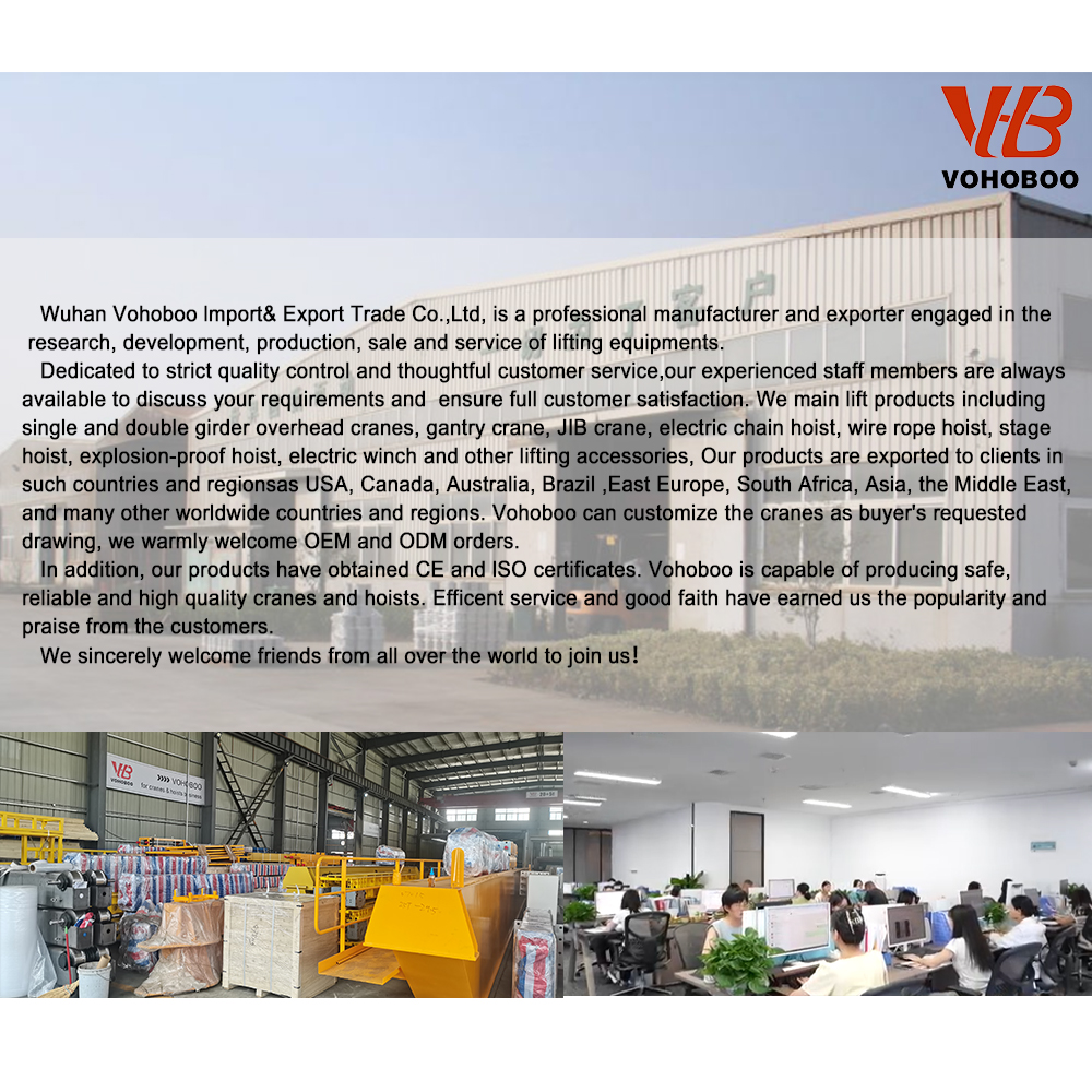 HH Type European Electric Chain Hoist with CE Safety Factory
