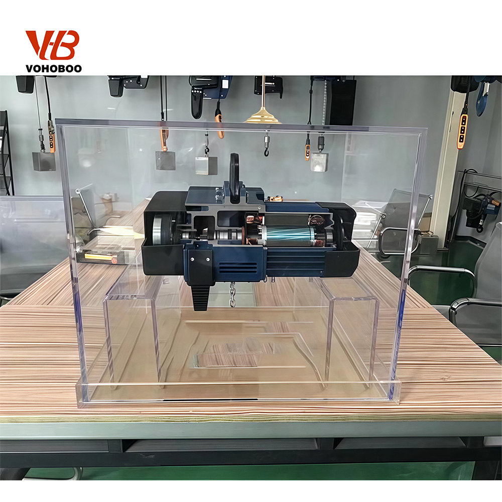 Electric trolley type electric chain hoist