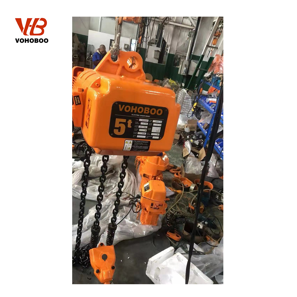 Compact HHBB Electric Chain Hoist with Remote Control and Easy Operation