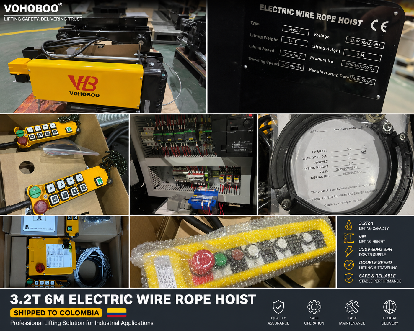 Wire rope hoist