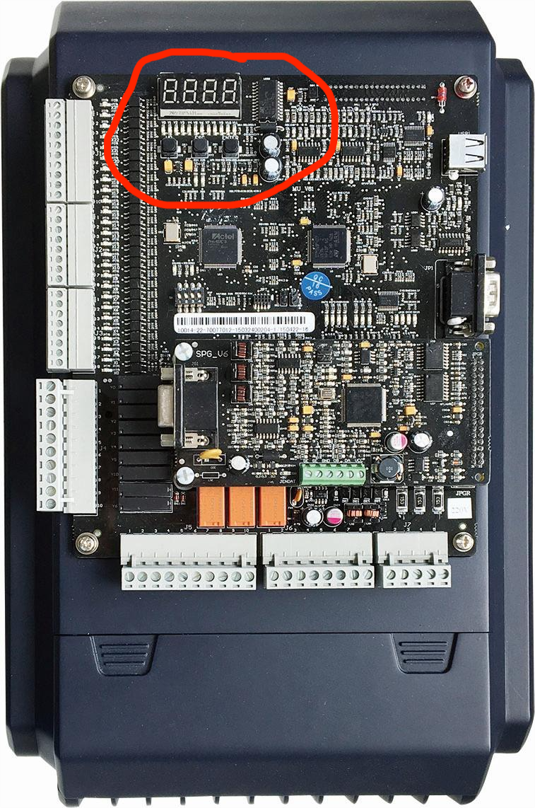 การแนะนำ Digital Block Display 4 อันและปุ่มการทำงาน 3 ปุ่มบน BL6 Integrated Controller