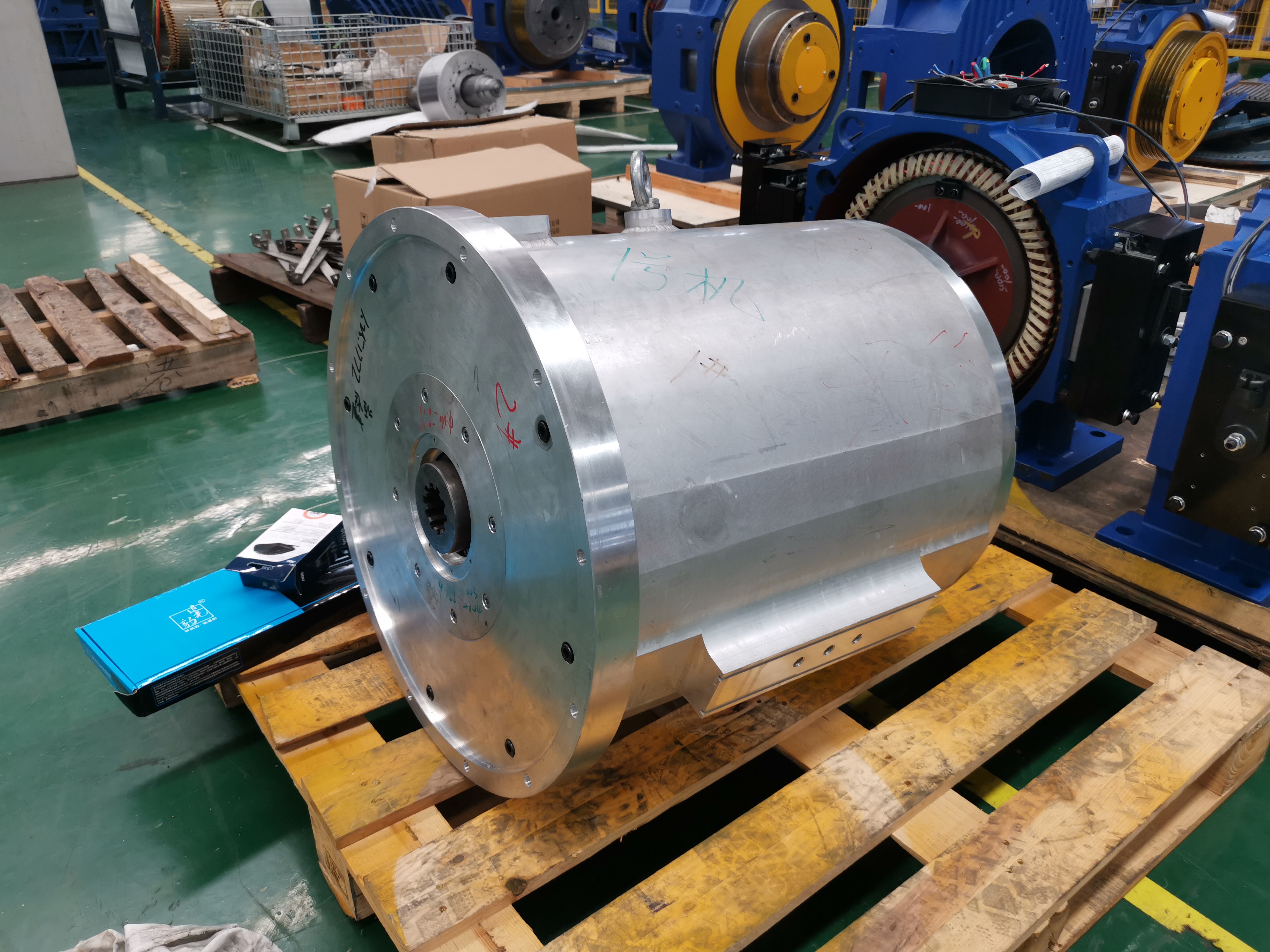 BLM Water/Oil Cooling High Efficiency Permanent Magnet Servo Direct Drive Motor