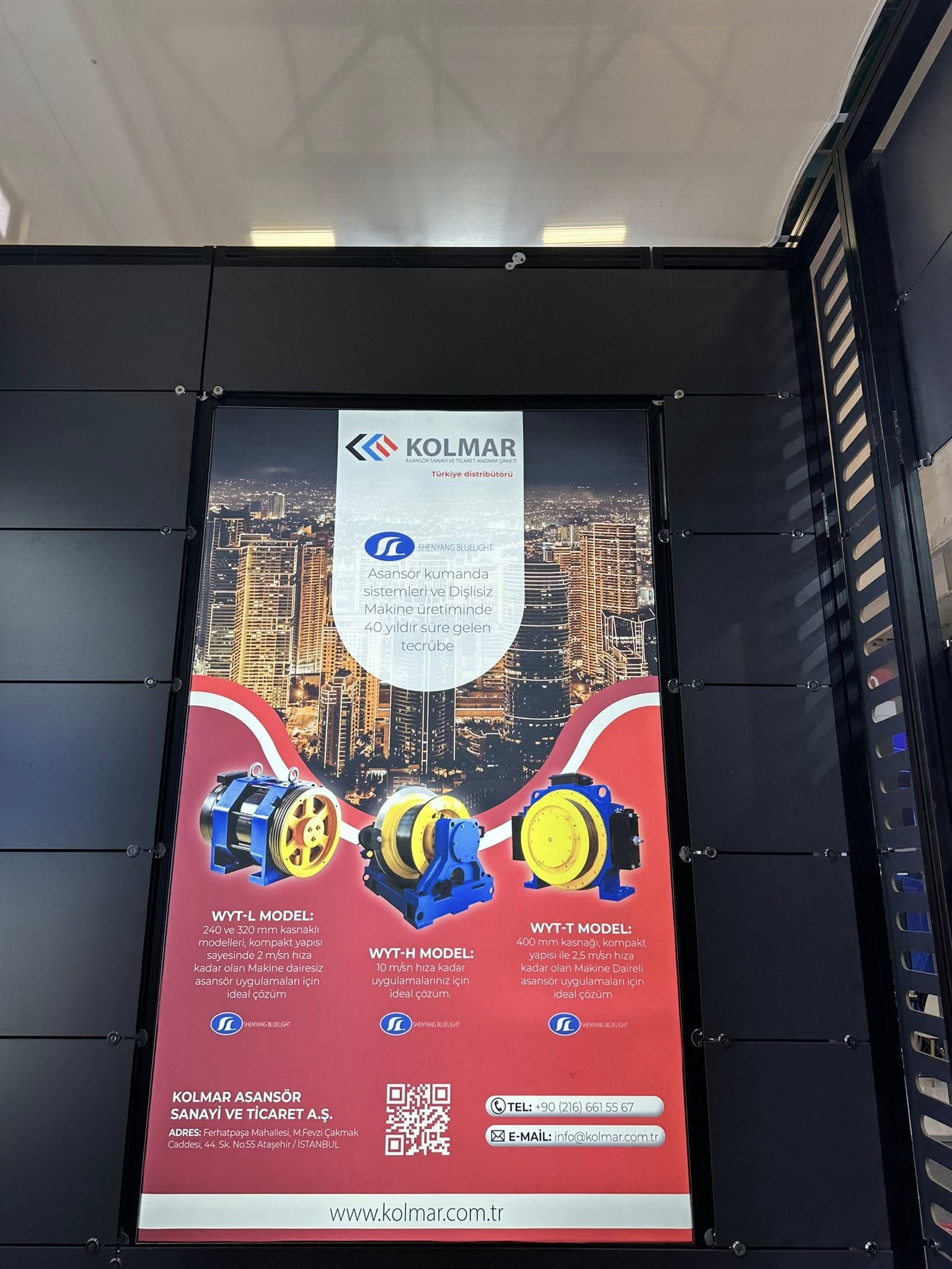Bluelight at ASANSOR ISTANBUL 15-18 MAY 2025