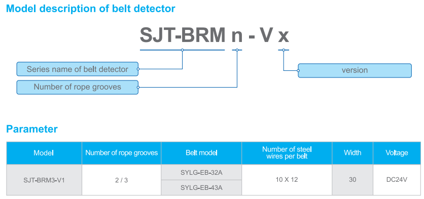 elevator belt detector