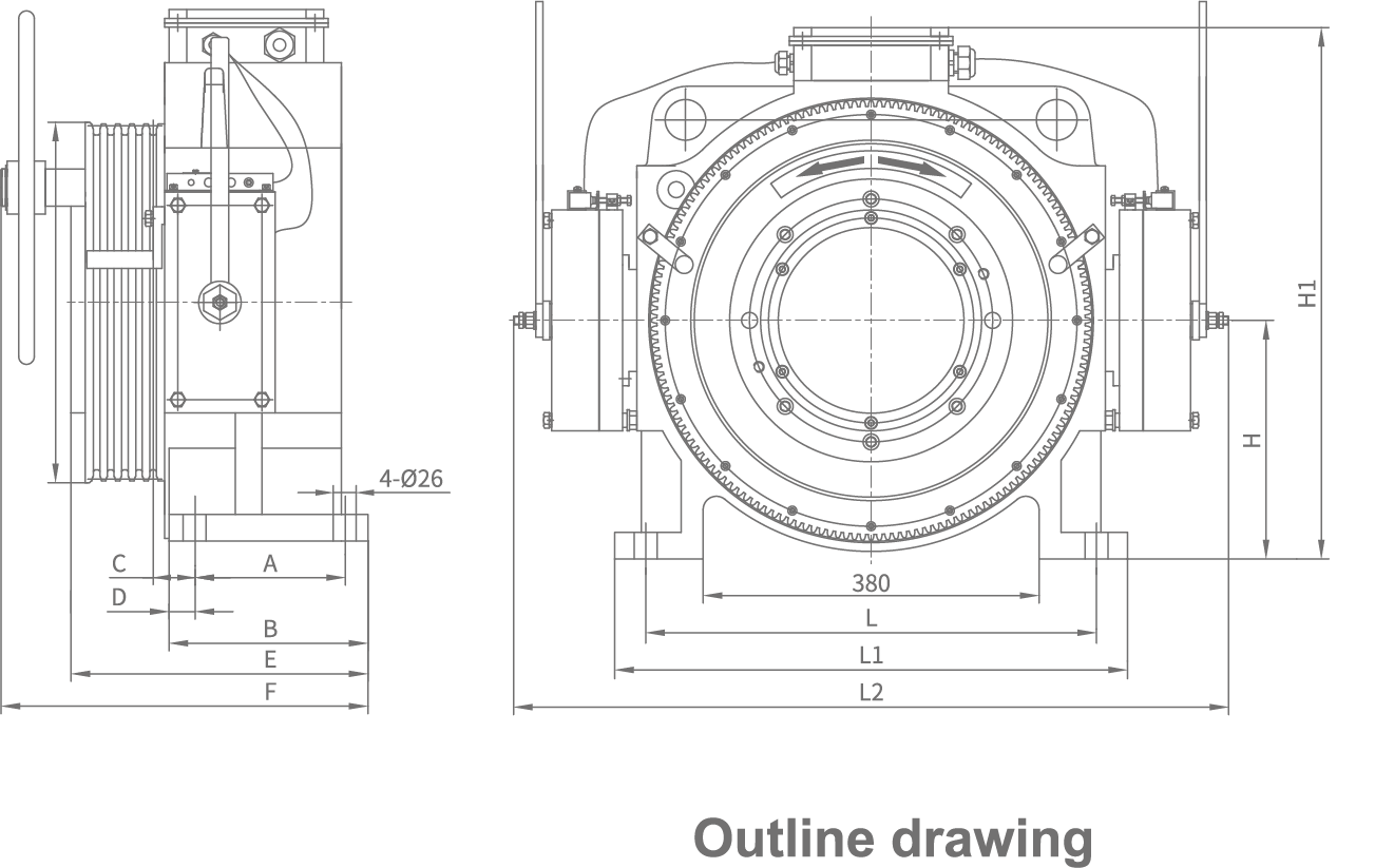High Quality Elevator Motor