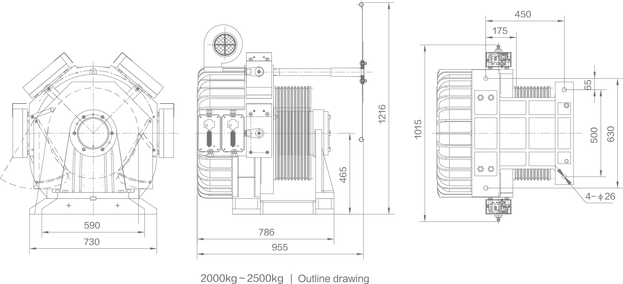 heavy load machine