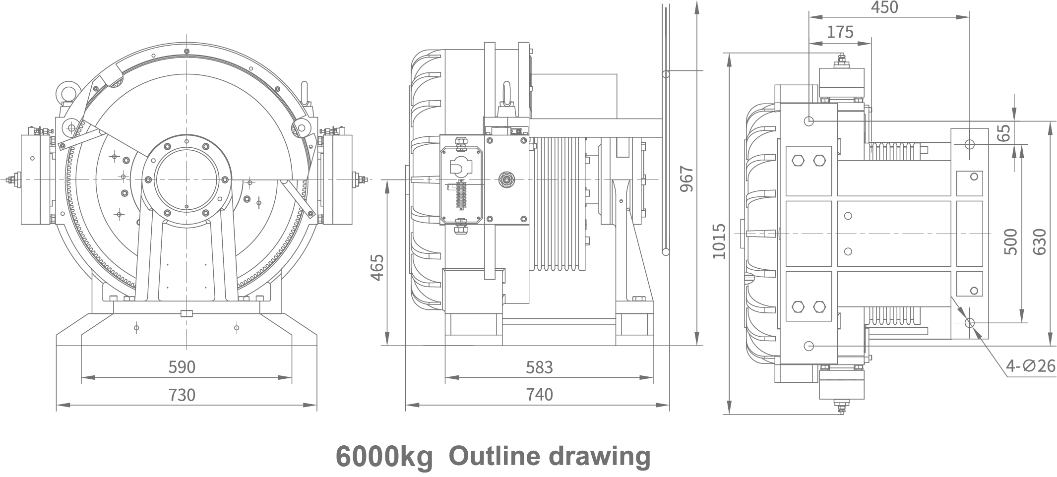cargo elevator‌ motor