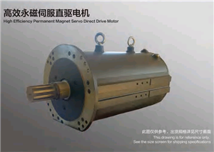 Động cơ dẫn động trực tiếp servo nam châm vĩnh cửu hiệu suất cao làm mát bằng nước/dầu BLM